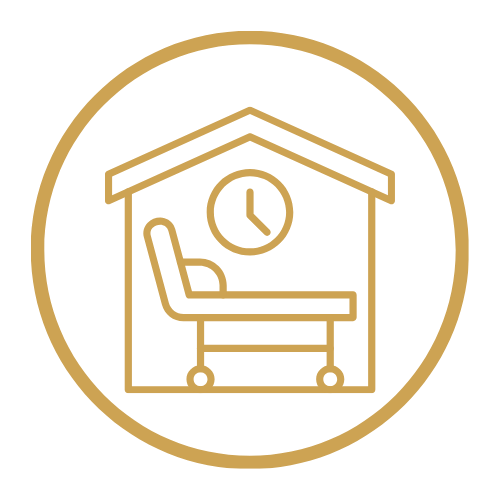 Private massage room with relaxing spa atmosphere