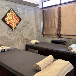 Private massage room at Chabaprai Massage