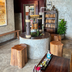 Reception area at Chabaprai Massage