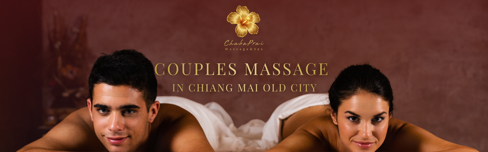 A couple enjoying a relaxing couples massage at a luxury spa in Chiang Mai Old City
