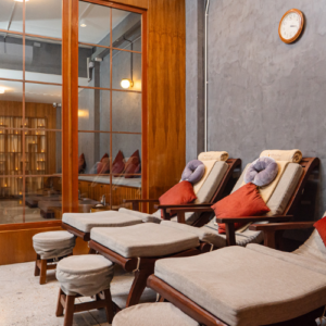 Foot massage room at Chabaprai Massage and Spa in Chiang Mai Old City