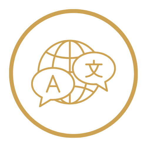 Multilingual staff for international guests