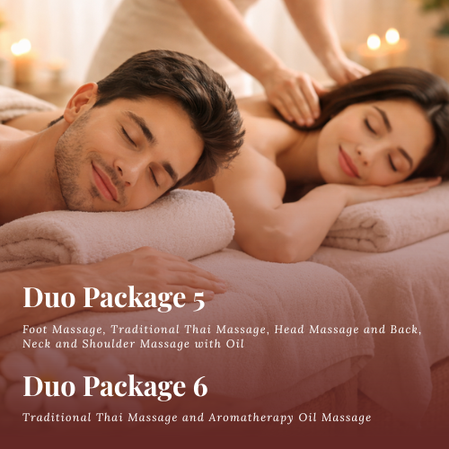 Duo5 and duo6 package for couple the old city Chiang Mai