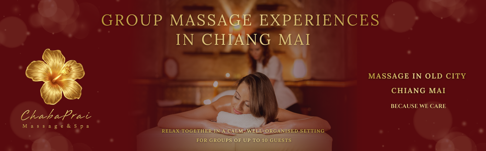 Group Massage Experiences in Chiang Mai