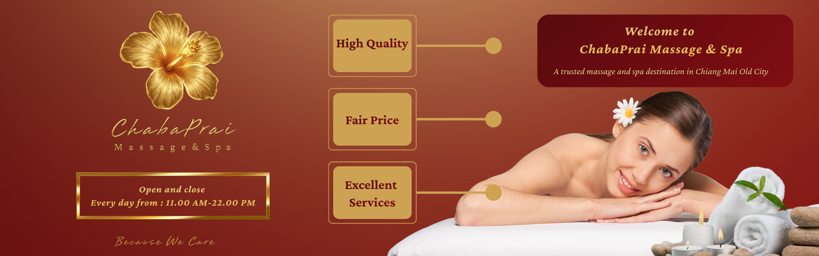 Chabaprai Massage and Spa in Chiang Mai Old City